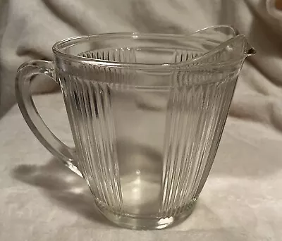 Ekco Chicago 6” Tall Vintage Glass Pitcher • $9.99