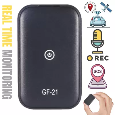 US GPS Tracker Recorder Spy Mini Voice Activated Audio Recording Device WIFI/GSM • $18.69