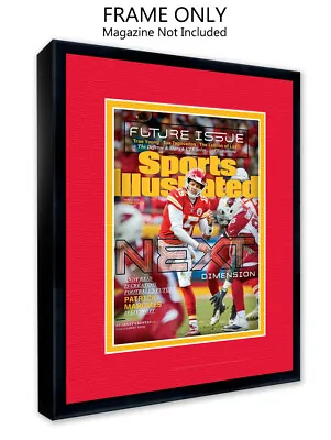 Sports Illustrated Magazine Frame With Kansas City Cheifs Colors Double Mat • $37.95