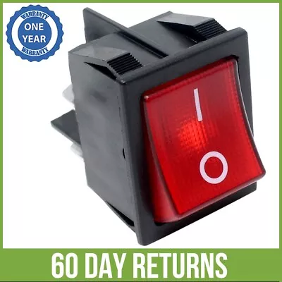 $12.95 • Buy Zing Ear ZE-235-2 Lighted Rocker Toggle Switch ON OFF 4 Prong Snap-in 16A DPST