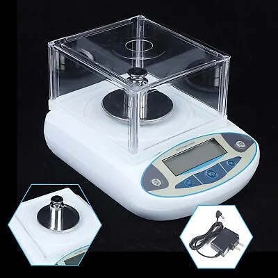 500x0.001g 1mg Analytical Balance LCD Lab Digital Electronic Precision Scale USA • $71.25