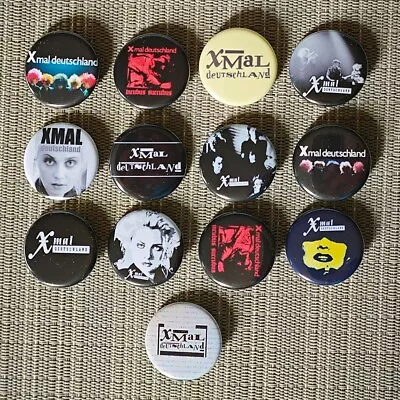 13 Xmal Deutschland / Button / Pins / Badge / 1.25 Inch / 32 Mm • £17.09