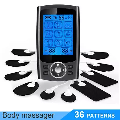 Tens Unit Muscle Stimulator Machine Pulse Massager Therapy Pain Relief 36 Modes • $21.95