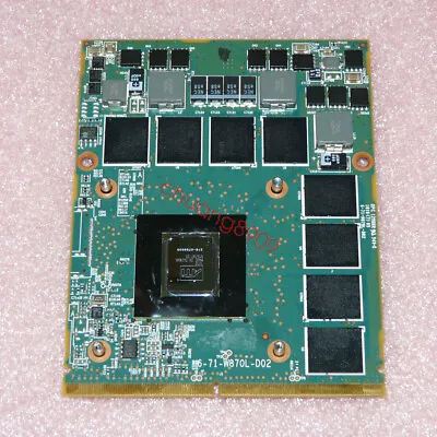 ATI Mobility Radeon HD5870 6-71-W870L-D02 Video Card For CLEVO W860CU W86CU • $53.99