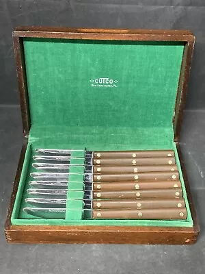 $129.99 • Buy Vintage Cutco 8 PC Steak Knife Set #47 In Original Cutco Branded Box