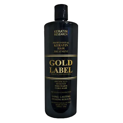 Complex Global Brazilian Blowout Keratin Hair Treatment Gold Label 1000ml Bottle • $159.50