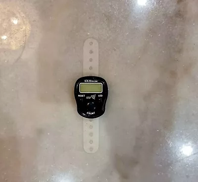£2.50 • Buy UK Stock LED: Digital Finger Electronic Tally Counter Dhikr, Zikr Beep Every 100