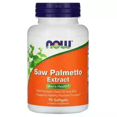 $50.25 • Buy Saw Palmetto Extract, With Pumpkin Seed Oil And Zinc, 160 Mg, 90 Softgels