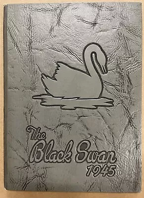 1945 William Byrd High School Yearbook The Black Swan Vinton Va • $69.99