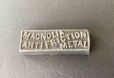 Magnolia Metal Company Babbitt Bar Anti Friction Metal Ingot 3.3 Pounds • $40