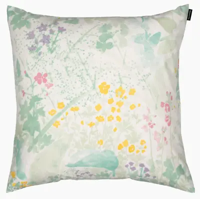 Marimekko Kesanto Pillow Case 20x20  Cushion Cover Multicolor Finland • $55