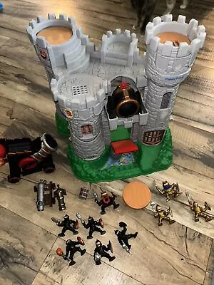 Vintage 1994 Fisher Price Great Adventures Castle W/ Figures Many Extras • $179.99