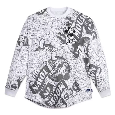 Mickey Mouse Sound Cartoons Spirit Jersey For Adults Size S M L XL – Disney 100 • $108.85