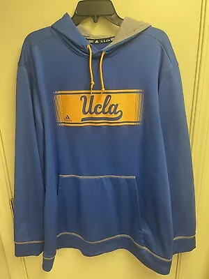 UCLA Bruins Adidas Blue And Gold Hoodie Size 2XL • $9.99