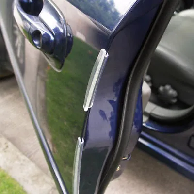 8pcs Clear Car Door Edge Guards Trim Molding Protection Strip Scratch Protector • $7.23