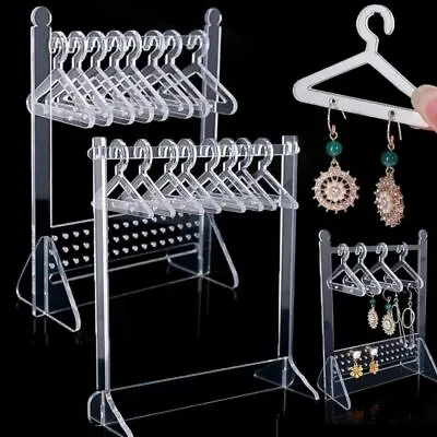 Stand Organizer Jewelry Display Holder Earring Display Stand Coat Hanger • £4.88