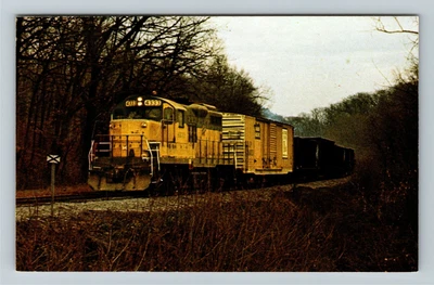 $9.99 • Buy Chicago & Northwestern Railroad GP-7, Vintage Postcard