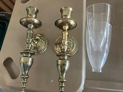 Vintage Brass Candelabra Wall Sconce Enesco • $50