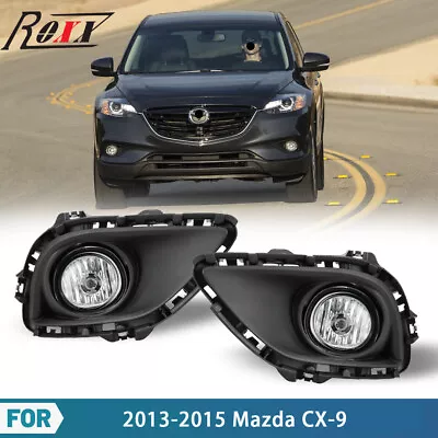 2013-2015 For Mazda CX-9 Fit OE Style Fog Light Bumper Lamps Wiring Kit Pair L&R • $49.99