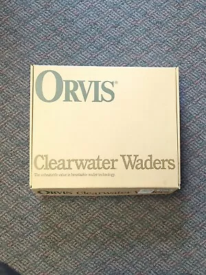 Orvis Clearwater BreathableWaders Olive Size Medium Wader Belt Included  • $99