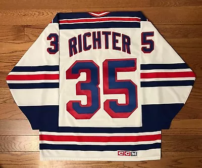 Mike Richter Vintage New York Rangers CCM Jersey • $249.99