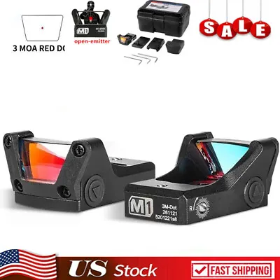 M1 Red Dot Sight 3 MOA Reflex Sight Holographic Glock Scope Shockproof • $41.99