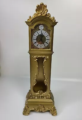 $64.98 • Buy Schmid 8day Miniature Grandfather Clock 13  Missing Pendulum.