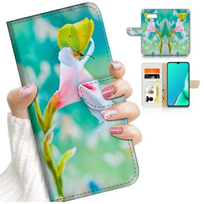 ( For Samsung S7 ) Wallet Flip Case Cover AJ24200 Flower • $12.99