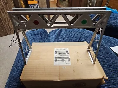 Junior Operating Steel Signal Bridge Wit Original Box O Gauge Trains • $25