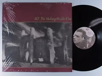 U2 The Unforgettable Fire ISLAND LP VG+ Matte Cover SHRINK N • $8