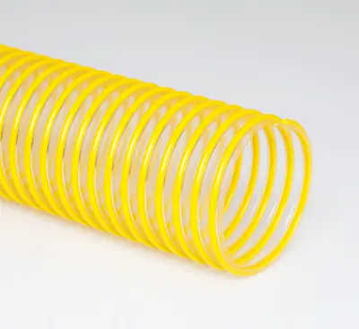 Residential Lawn & Leaf Vacuum Hose - 6  X 15' Flex-Tube PU Clear Urethane Hose • $341