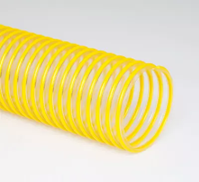 Residential Lawn & Leaf Vacuum Hose - 6  X 5' Flex-Tube PU Clear Urethane Hose • $163