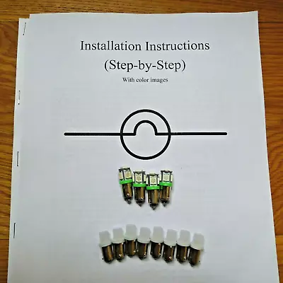 Mcintosh C28 Replacement Front Panel LED Bulbs Lights Lamps Kit Instructions • $39.50