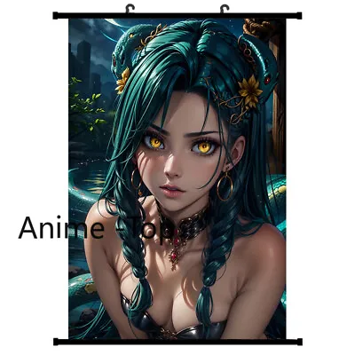 Pop Anime Game Poster Medusa Painting Wall Scroll Poster 30x45cm • $6.99