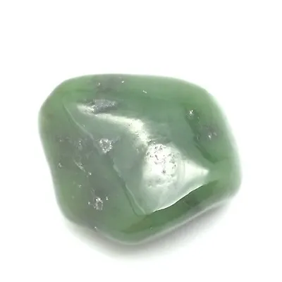$50.40 • Buy Siberian Nephrite Jade Green Pebble  Gem Stone Sayan Mountain Siberia Russia #22