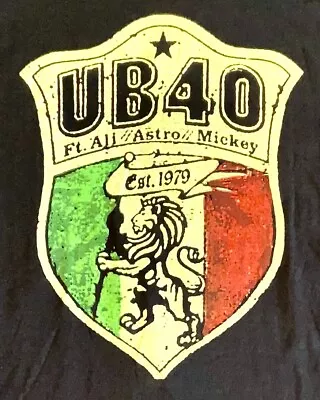 UB40 T Shirt Reggae T Shirt Pop Music T Shirt Womens Small Concert T Shirt • £6.16