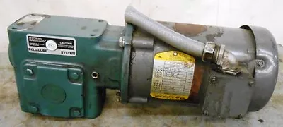 Baldor Industrial Motor Vm3542 3/4 Hp Tigear Reducer Q202y030n056l1 30:1 • $375