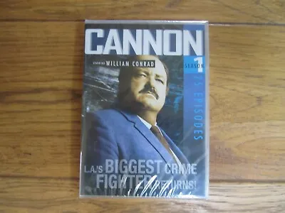 $25 • Buy CANNON William Conrad Season 1 25 Episodes Dvd