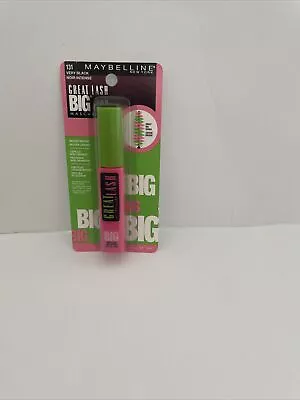 Maybelline Great Lash BIG Washable Mascara Very Black • $7.99