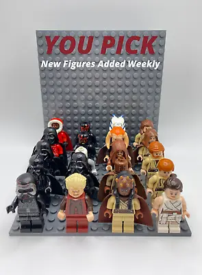 LEGO Star Wars Minifigures Lot - YOU PICK - Jedi Sith Yoda Darth Vader Luke • $1