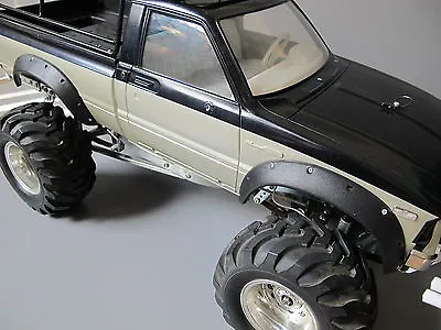 Rubber Fender Flares Set Tamiya RC 1/10 Toyota Pick-Up Bruiser Hilux Mountaineer • $35.67