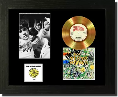 STONE ROSES I Wanna Be Adored   Record Style CD Display FRAMED Or UNFRAMED • £18.99