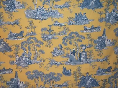 Waverly Horse Carriage Toile Romantic Toile Various Colors/Sizes Available • $24