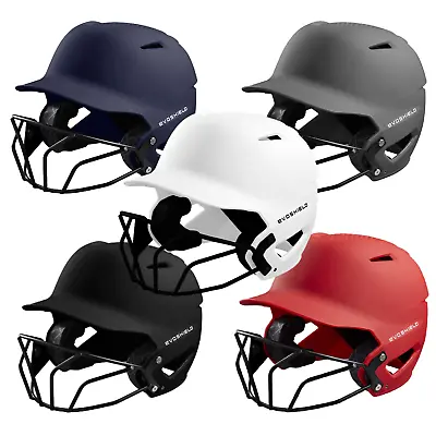 $52.99 • Buy EvoShield XVT Matte Batting Helmet Fastpitch Softball With Facemask