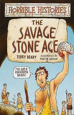 Deary Terry : The Savage Stone Age (Horrible Histories FREE Shipping Save £s • £2.04