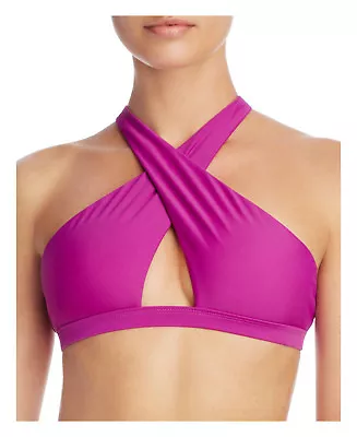  NEW 6 Shore Road By Pooja Isla Dahlia Wrap Bikini Top S Small $99 • $39.99