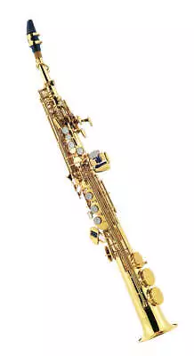 J.Michael SP650 Soprano Saxophone (Bb) In Clear Lacquer Finish • $1199