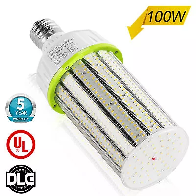 100 Watt LED Corn COB Bulb Wareshoue Garage Home Highbay Lamp 6000K Clear Lights • $51.78