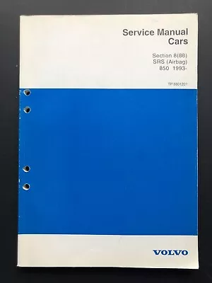 1993 1994 Volvo 850 SRS Service Manual • $29.95