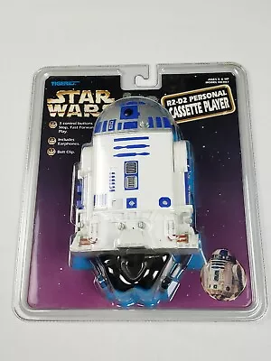 Vintage 1997 Star Wars R2-D2 Droid Personal Cassette Player & Headphones Walkman • $44.95